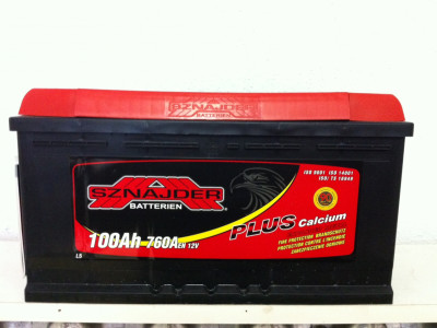 Akumulators SZNAJDER 100 Ah 760 A
